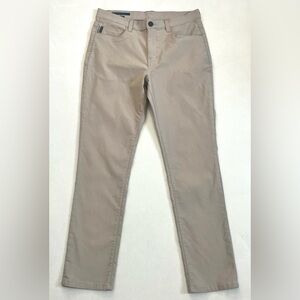 Perry Ellis Men's Beige Tan Slim Fit Business Casual Work Pants Size 32x30